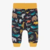 Frugi Blue Cotton Museum Joggers
