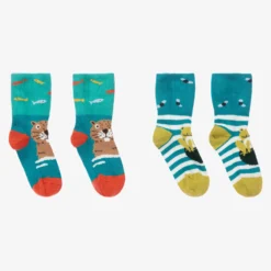 Frugi Blue Cotton Socks (2 Pack) -Outlet Little Gents Set Store frugi blue cotton socks 2 pack 455799 38f968184720c51284e8d953930d8b3875666dce