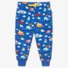 Frugi Blue Cotton Vehicle Joggers