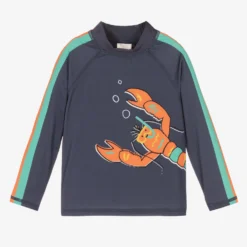 Frugi Blue Lobster Sun Protective Top (UPF 50+)