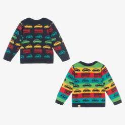 Frugi Boys Blue Organic Cotton Reversible Sweater -Outlet Little Gents Set Store frugi boys blue organic cotton reversible sweater 480625 9335f4ddbf19ff09acedd953e76535e085da805c