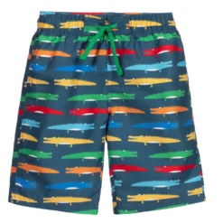 Frugi Boys Blue Swim Shorts