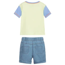 FS Baby Blue & Green Cotton Shorts Set -Outlet Little Gents Set Store fs baby blue green cotton shorts set 356397 5cfa6751357b4194ddb22e3abf5f301d43cf7425