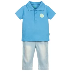 FS Baby Boys Blue Trouser Set