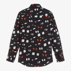 Gresham Blake For Childrensalon Black Cotton Nick 90's Shirt -Outlet Little Gents Set Store gresham blake for childrensalon black cotton nick 90 s shirt 225739 d8ecfcafc8e0978198d3b4edd338d34e78c89747