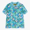 Gresham Blake For Childrensalon Blue Cotton Football Polo