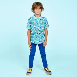 Gresham Blake For Childrensalon Blue Cotton Football Polo -Outlet Little Gents Set Store gresham blake for childrensalon blue cotton football polo 225746 6b816e3e05c343b5132be18c0292e4260b05c844 outfit