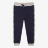 Guess Boys Navy Blue Logo Joggers