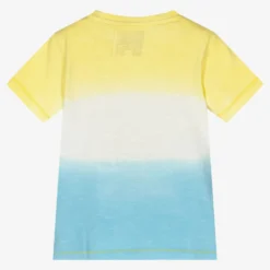Guess Boys Yellow & Blue Cotton Ombré T-Shirt -Outlet Little Gents Set Store guess boys yellow blue cotton ombre t shirt 449079 2b28a52f02bada33525434258f264f04d740b0d1