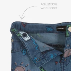 Guess Junior Boys Blue Chambray Logo Shorts -Outlet Little Gents Set Store guess junior boys blue chambray logo shorts 513241 3978c08bf46d42f77383e45dee0e2c9428f2bed6