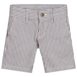 Hackett London Boys Striped Cotton Shorts