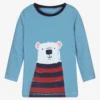 Hatley Boys Blue Bear Top