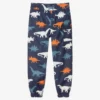 Hatley Boys Blue Dino Splash Trousers