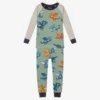 Hatley Boys Green Cotton Pyjamas