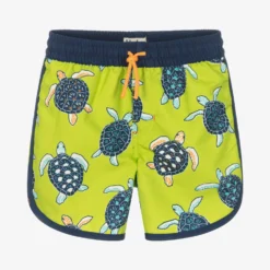 Hatley Boys Green UPF50+ Swim Shorts