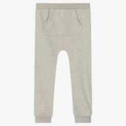 Hatley Boys Grey Cotton Joggers