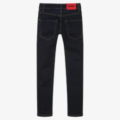 HUGO Boys Dark Blue Extra-Slim-Fit 734 Jeans -Outlet Little Gents Set Store hugo boys dark blue extra slim fit 734 jeans 501199 56923d4d26633b8f63574eeb5306b084c6bac12b