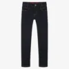 HUGO Boys Dark Blue Extra-Slim-Fit 734 Jeans