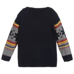 IDO Baby Blue & Grey Knitted Sweater -Outlet Little Gents Set Store ido blue grey knitted sweater 347655 213b66d997299893f57749c181a87b658b586abc