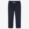 IDO Baby Boys Blue Linen Trousers