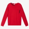 IDO Junior Boys Red Cotton Sweater