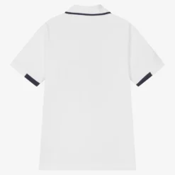 IDO Junior Boys White Cotton Piqué Polo Shirt -Outlet Little Gents Set Store ido boys white cotton pique polo shirt 507742 51f6a2fad87afa1ac6ed0bb619f935536ad05595