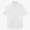 IDO Junior Boys White Cotton Shirt