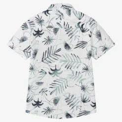 IDO Junior Boys White & Green Cotton Floral Shirt 5 IDO Junior Boys White & Green Cotton Floral Shirt -Outlet Little Gents Set Store ido boys white green cotton floral shirt 507733 4e928d559a1c77c982d426f29df6f98e6e05aa55