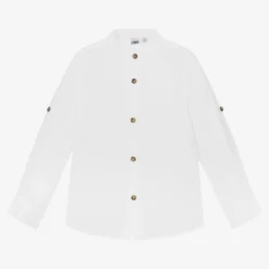IDO Baby Boys White Linen Shirt 5 IDO Baby Boys White Linen Shirt -Outlet Little Gents Set Store ido boys white linen shirt 507751 782077f3ea55ae0ac1e3abd0be4ca0c636d131c9