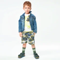 IDO Baby Green & Blue Camouflage Shorts -Outlet Little Gents Set Store ido green blue camouflage shorts 303900 817b0666a39cc30a77ed7345497f6b1551c22a66 outfit