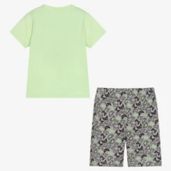 IDO Baby Green Game Short Pyjamas -Outlet Little Gents Set Store ido green game short pyjamas 444226 752093050e51587d42cc62eaa5b47f79d6c0f731