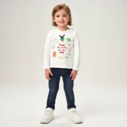 IDO Baby Ivory Cotton Bing Bunny Top -Outlet Little Gents Set Store ido ivory cotton bing bunny top 413796 9b8310f50dcb13e6da7b0334bbcdf429dffbd367 outfit