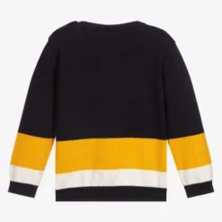 IDO Baby Navy Blue Cotton Knit Sweater -Outlet Little Gents Set Store ido navy blue cotton knit sweater 413745 cd8d39e7c4d10686da6810428f79ac2a3f976285