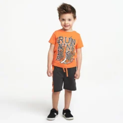 IDO Baby Orange & Black Shorts Set -Outlet Little Gents Set Store ido orange black shorts set 386058 1e143c2c839017e7acad327a6958f9f0cb032dc9 outfit