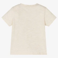IKKS Boys Beige Cotton T-Shirt -Outlet Little Gents Set Store ikks boys beige cotton t shirt 506184 391658e1057033eb052345e252fbc0487a122a71