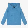 IKKS Boys Blue Cotton Hoodie