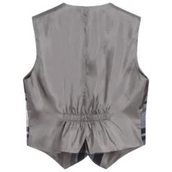 Outlet Little Gents Set Store -Outlet Little Gents Set Store il gufo blue grey check waistcoat 224459 5a91e083eef624d42f264f25386b5feef3717fe1