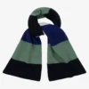 Il Gufo Boys Blue & Green Wool Scarf