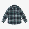 Il Gufo Boys Checked Cotton Shirt
