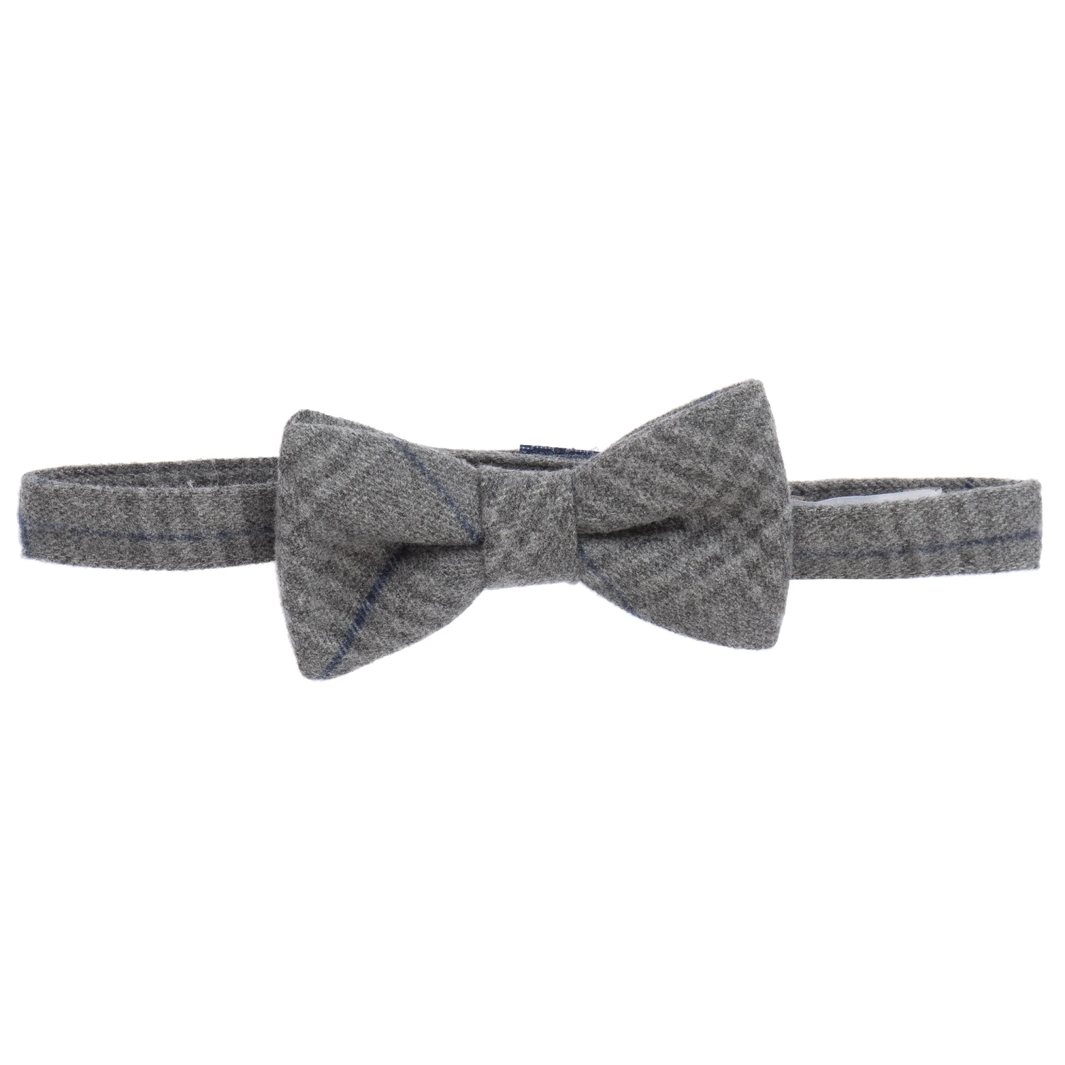 Il Gufo Boys Grey Check Bow Tie 1 Il Gufo Boys Grey Check Bow Tie