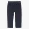 Il Gufo Boys Navy Blue Cotton Trousers