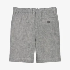 Il Gufo Boys Pale Grey Linen Shorts -Outlet Little Gents Set Store il gufo boys pale grey linen shorts 505260 ba5e5ad82e384aef1a912769a8b45139ea609ba1