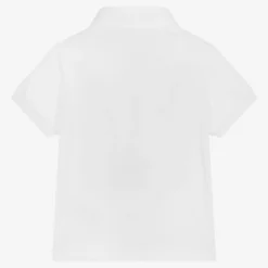 Il Gufo Boys White Cotton Polo Shirt -Outlet Little Gents Set Store il gufo boys white cotton polo shirt 505385 ddf088b499d643eb5764f68008f7eb7aa857578b