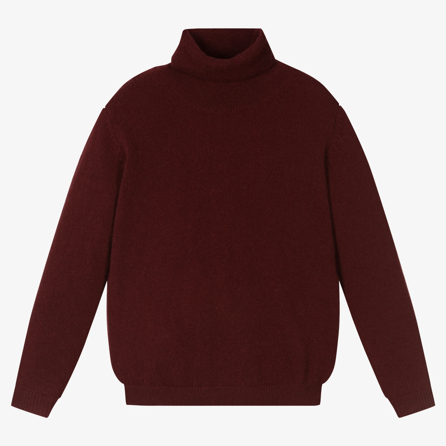Il Gufo Red Wool Roll Neck Sweater 1 Il Gufo Red Wool Roll Neck Sweater