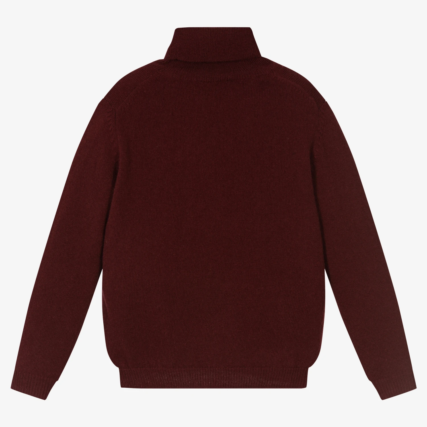 Il Gufo Red Wool Roll Neck Sweater 2 Il Gufo Red Wool Roll Neck Sweater - Image 2