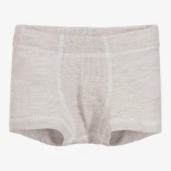 Joha Beige Thermal Wool Boxers