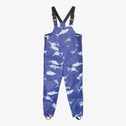 Outlet Little Gents Set Store 20 Joules Blue Waterproof Dungarees