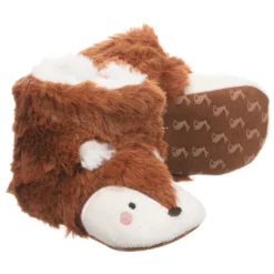 Joules Brown Fox Slippers