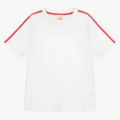 Joyday Boys White Cotton T-Shirt