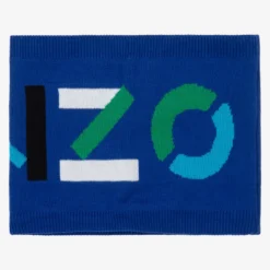 KENZO KIDS Blue Knitted Logo Snood -Outlet Little Gents Set Store kenzo kids blue knitted logo snood 470339 210e48c38bc452ef6e7535e7396467d7be513f3d